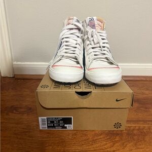 Nike Blazer Mid 77 Jumbo Mens 11 Phantom Royal Blue Sneakers DR9868-200 With Box